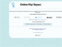 Tablet Screenshot of onlinekisi.com